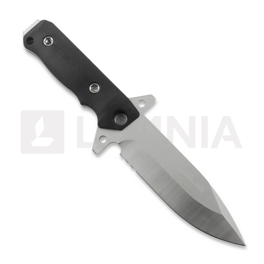 Cuțit Medford AIO-2 3V Tumbled, Black G-10