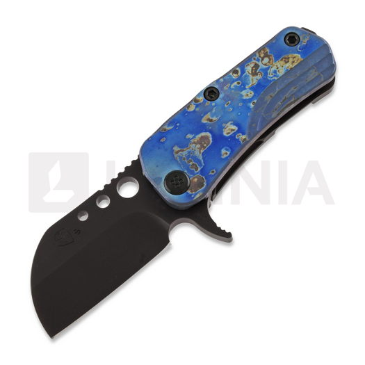 Medford Chunky Monkey Framelock Custom Flamed Galaxy סכין מתקפלת