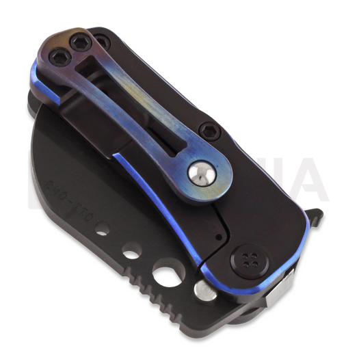 Zavírací nůž Medford Chunky Monkey Framelock Custom Flamed Galaxy