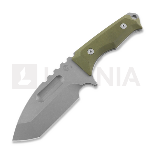 Medford Emperor PS 3V Tumbled OD Green G-10 kniv