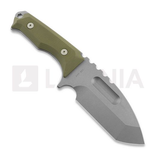Medford Emperor PS 3V Tumbled OD Green G-10 kniv