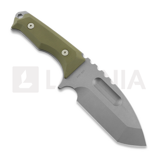 Medford Emperor PS 3V Tumbled OD Green G-10 kniv