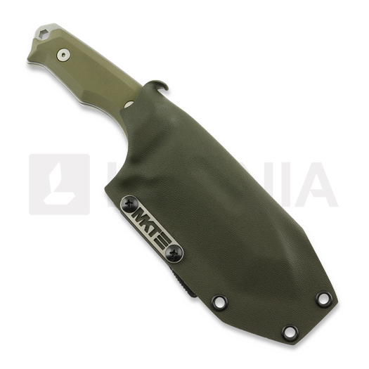 Medford Emperor PS 3V Tumbled OD Green G-10 peilis
