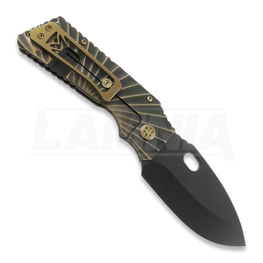 Zavírací nůž Medford Fat Daddy 3V DLC, Black & Bronze "Rising Sun"