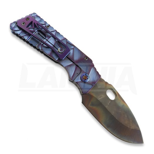 Briceag Medford Fat Daddy 3V Vulcan, Blue/Violet "Stained Glass to P&V Fade"