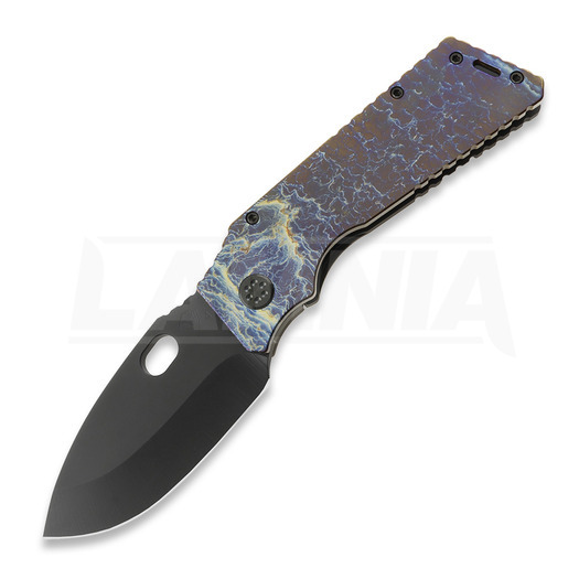 Coltello pieghevole Medford Fat Daddy S45VN DLC, Acid Etch Flame