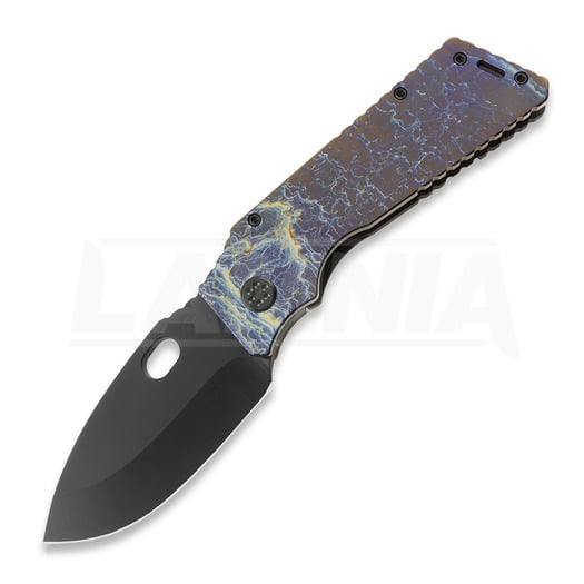 Skladací nôž Medford Fat Daddy S45VN DLC, Acid Etch Flame