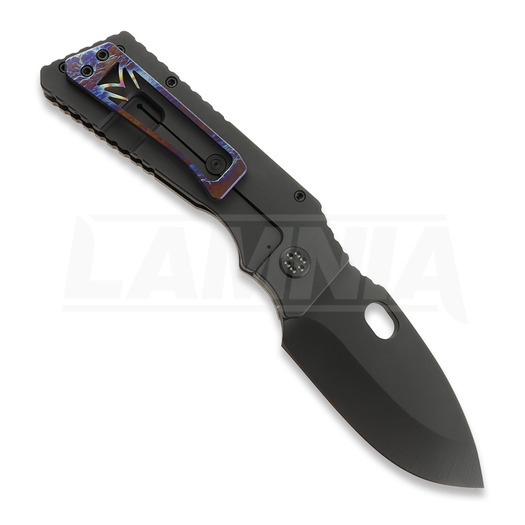 Medford Fat Daddy S45VN DLC sulankstomas peilis, Acid Etch Flame