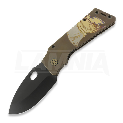 Складний ніж Medford Fat Daddy S45VN DLC, Bronze "Molon Labe"