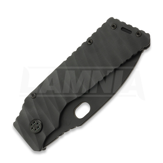 Medford Fat Daddy S45VN DLC sulankstomas peilis, Full Black