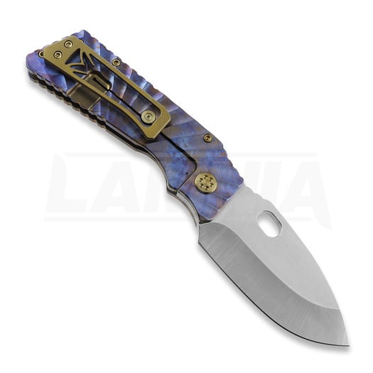 Couteau pliant Medford Fat Daddy S45VN Tumbled, Sponge Ano "Rising Sun"