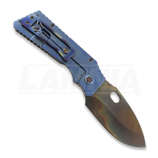 Medford Fat Daddy S45VN Vulcan sulankstomas peilis, Blue "1776 Tattered Flag"