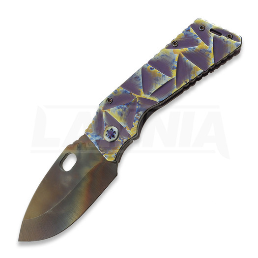 Medford Fat Daddy S45VN Vulcan kääntöveitsi, Pen Flame "Stained Glass"