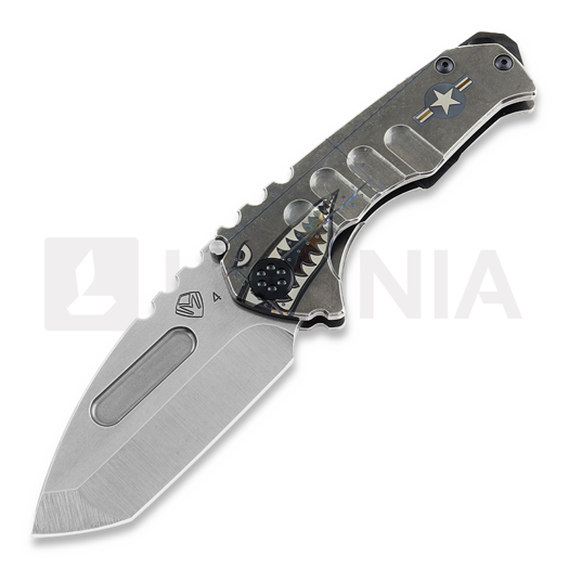 Medford Genesis T - S35VN Tumbled Tanto Blade sulankstomas peilis