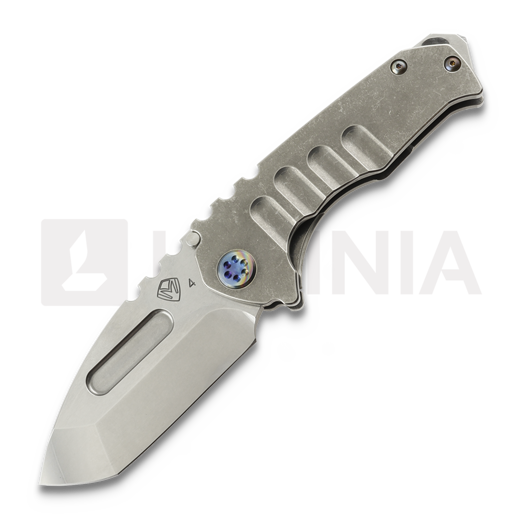 Medford Genesis T S45VN Tanto sulankstomas peilis, Tumbled