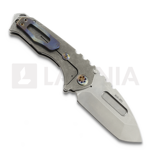 Couteau pliant Medford Genesis T S45VN Tanto, Tumbled