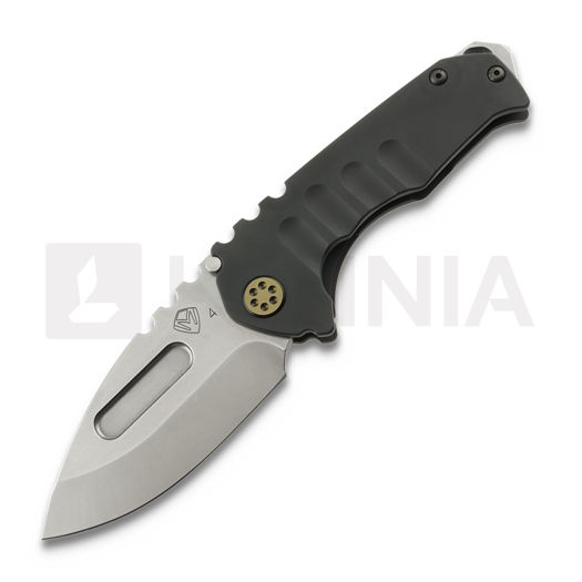 Skladací nôž Medford Genesis T S45VN Tumbled DP, Black DLC