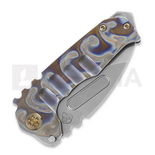 Medford Genesis T - S45VN Tumbled DP Blade kääntöveitsi