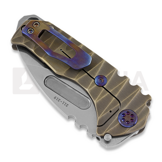 Couteau pliant Medford Genesis T - S45VN Tumbled DP Blade