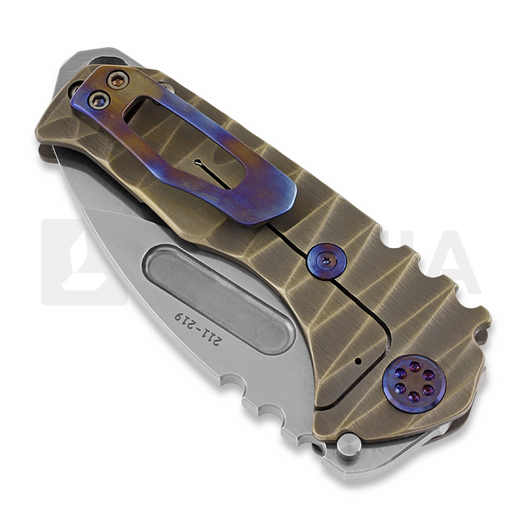 Medford Genesis T - S45VN Tumbled DP Blade folding knife