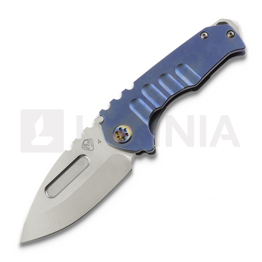 Skladací nôž Medford Genesis T S45VN Tumbled DP, Blue