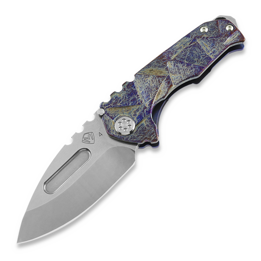 Medford Genesis T S45VN Tumbled DP "Stained Glass" sulankstomas peilis