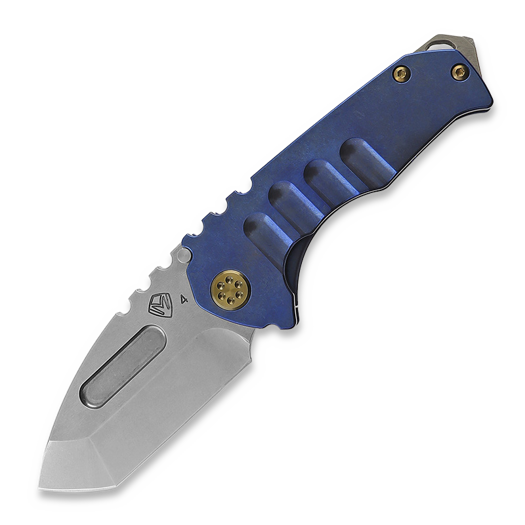 Medford Genesis T folding knife, S45VN Tumbled Tanto Blade