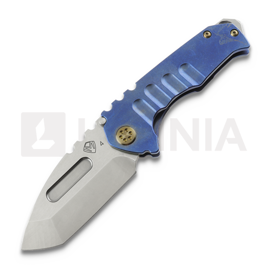 Medford Genesis T S45VN Tumbled Tanto foldekniv, Blue