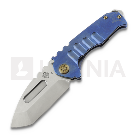 Medford Genesis T S45VN Tumbled Tanto foldekniv, Blue