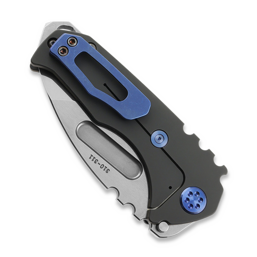 Medford Genesis T, S45VN Tumbled Tanto, Blue Hw
