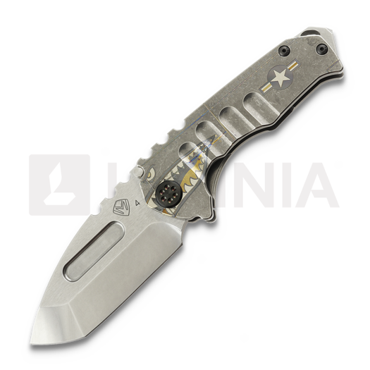 Navalha Medford Genesis T S45VN Tumbled Tanto, "Warthog"