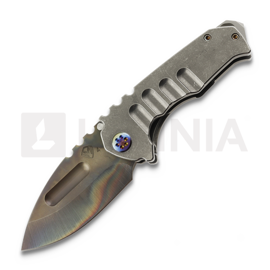 Coltello pieghevole Medford Genesis Ti S45VN Vulcan DP, Tumbled