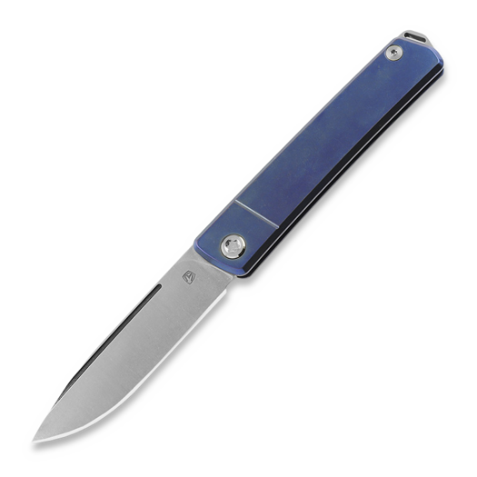Medford Gentleman Jack-2, S45VN Tumbled DP Blade, Blue