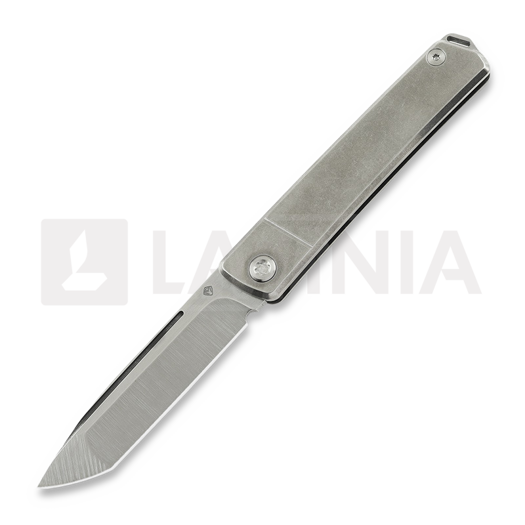 Medford Gentleman Jack-2, S45VN Tumbled Tanto Blade, B-Stock