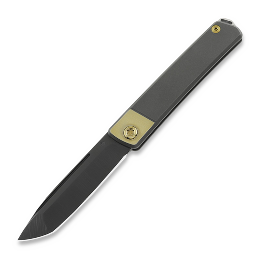 Medford Gentleman Jack-2, Tanto, Black w/Bronze Bolsters