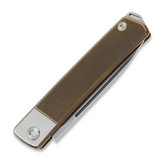 Medford Gentleman Jack foldekniv, Bronze w/Silver Bolster