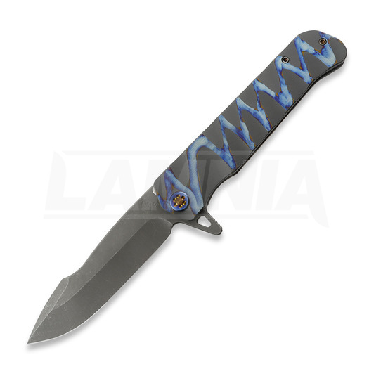 Складной нож Medford Gigantes S35VN Acid Dist, Pen Flame "Lazy River"