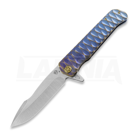 Medford Gigantes S45VN Tumbled kääntöveitsi, Fade "Diamondhead"
