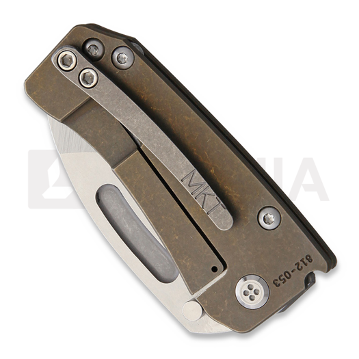 Medford Hunden Framelock Bronze folding knife