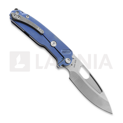 Medford Infraction Framelock folding knife, blue