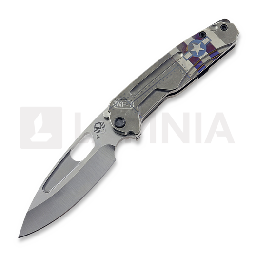 Medford Infraction S35VN, "Star-N-Bars w/Rivets"