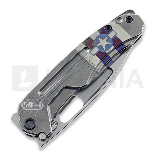 Medford Infraction S35VN, "Star-N-Bars w/Rivets"