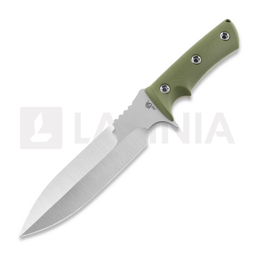 Faca Medford Jungle Fighter PS 3V Tumbled OD Green G-10