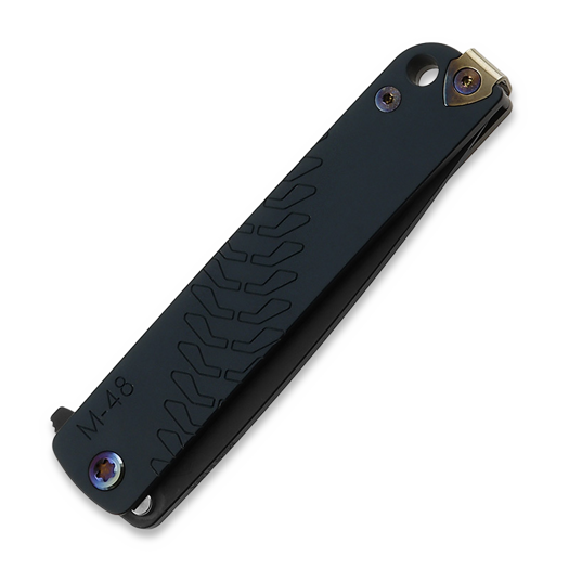 Medford M-48 folding knife, S45VN PVD, blue