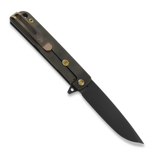Medford M-48 folding knife, S45VN PVD, green