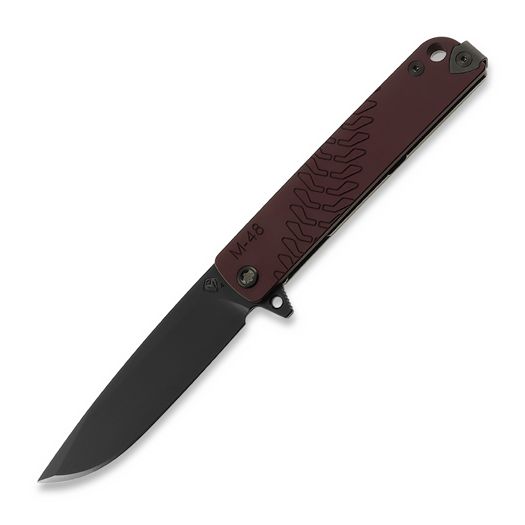 มีดพับ Medford M-48, S45VN PVD, แดง