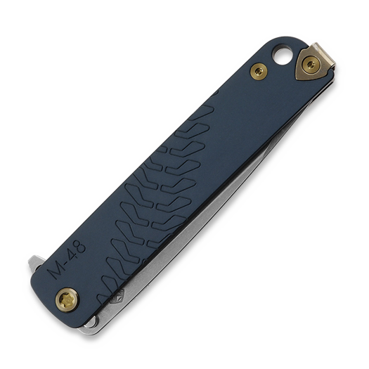 Medford M-48 kääntöveitsi, S45VN Tumbled Blade, Blue