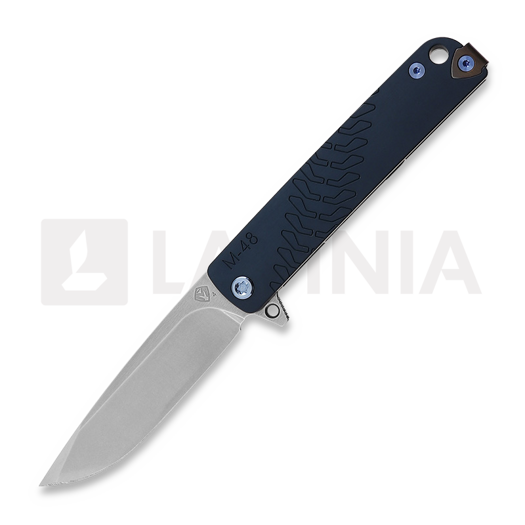 Medford M-48 S45VN Tumbled folding knife, blue