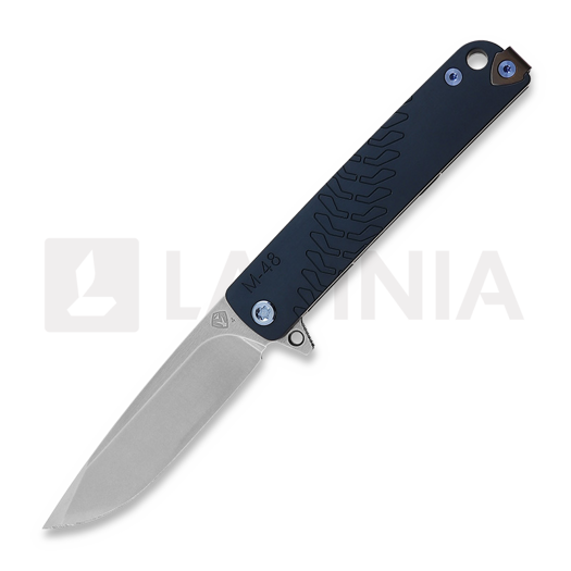 Medford M-48 S45VN Tumbled kääntöveitsi, sininen