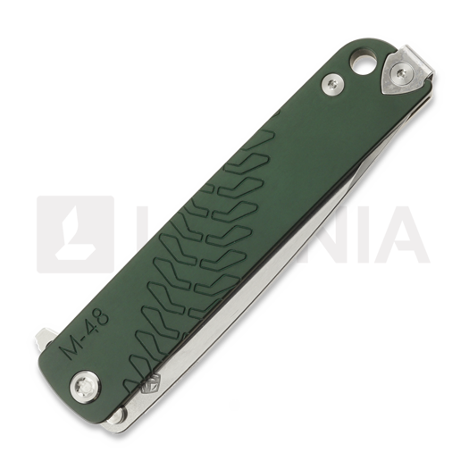 Saliekams nazis Medford M-48 S45VN Tumbled, Green
